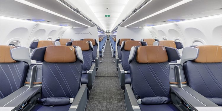 American Airlines debuta con el nuevo avión Airbus A321XLR