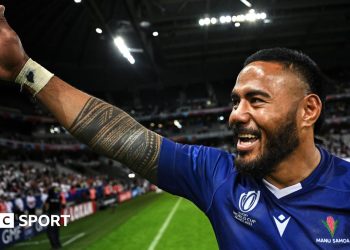 Manu Tuilagi: opción de Samoa para la Copa Mundial de Rugby 2027 abierta