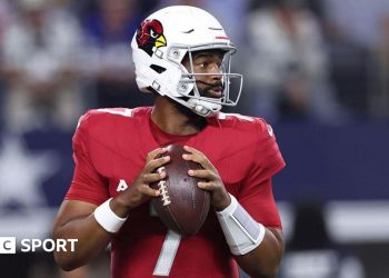 Jacoby Brissett protagoniza mientras los Arizona Cardinals rompen una racha de cinco derrotas consecutivas contra los Dallas Cowboys