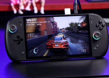 La computadora de mano premium para juegos de OneXPlayer incluye una batería externa de 85 Wh