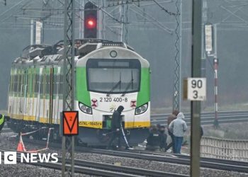 Dos ucranianos que trabajan para Rusia detrás del sabotaje ferroviario, dice el primer ministro polaco