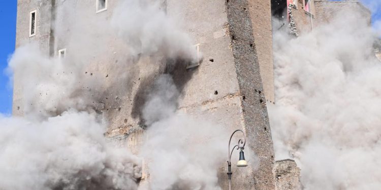 Torre medieval en Roma está siendo restaurada utilizando colapsos de efectivo de la UE – POLITICO