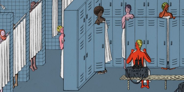 El fin de los vestuarios desnudos