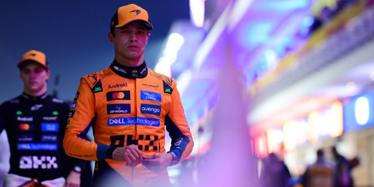 Norris 'decepcionado' por no vencer a Piastri en la pole del GP de Qatar