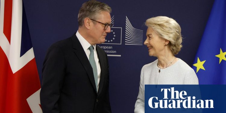 Las conversaciones para que el Reino Unido se una al fondo de defensa de la UE colapsan en un golpe al intento de Starmer de restablecer las relaciones | unión Europea