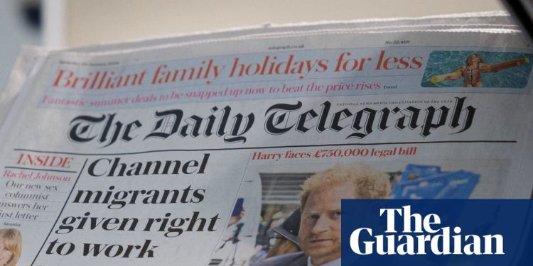 La adquisición de Telegraph por parte de Lord Rothermere fortalece la inclinación derechista de los medios de comunicación del Reino Unido | Grupo de medios de telégrafo