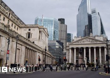 El Banco de Inglaterra mantiene los tipos de interés en el 4%