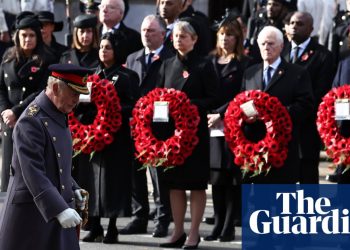 Veteranos de la Segunda Guerra Mundial aplaudieron mientras el rey encabeza los tributos del Domingo del Recuerdo | Día del Recuerdo