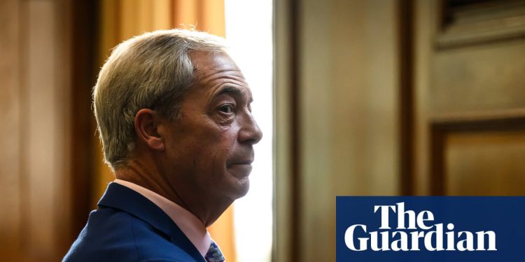Nigel Farage prometerá desregulación empresarial en su discurso de política económica | Reforma del Reino Unido