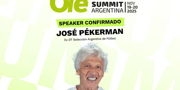 Pekerman, creador de un estilo único, en el Olé Summit :: Olé