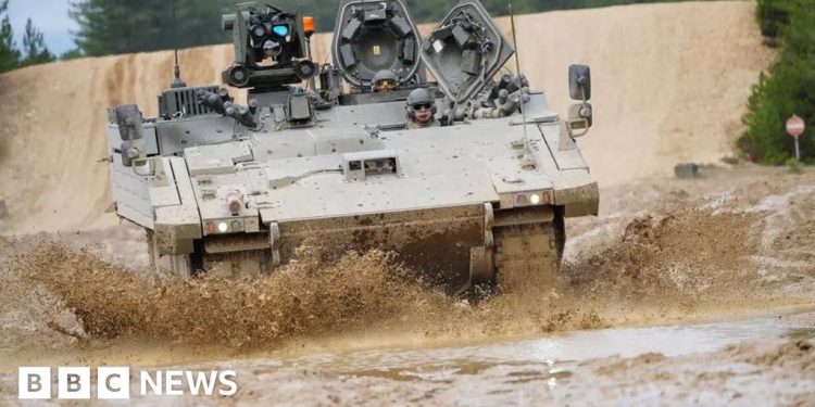 El ejército suspende el uso de vehículos blindados Ajax después de que los soldados enfermaran