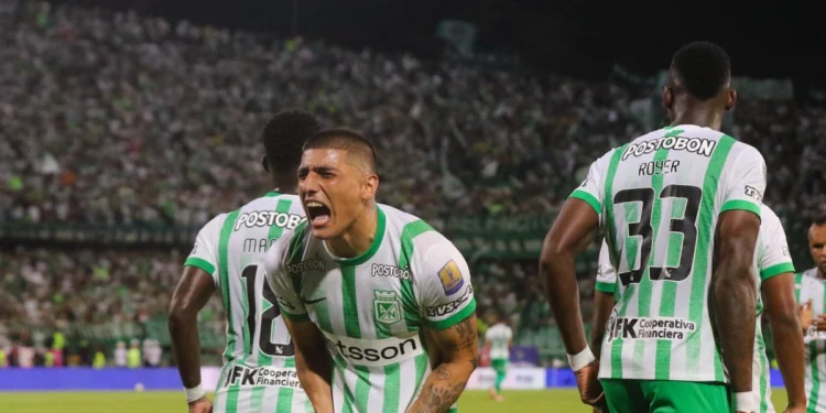 Atlético Nacional destrozó al América de Cali con goleada en la ida semifinal de la Copa Colombia: crónica