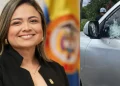 Lina Garrido envió mensaje al presidente Gustavo Petro tras el atentado contra la camioneta del gobernador de Arauca, Renson Martínez: 'La paz'