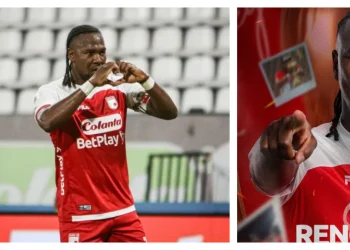 Hugo Rodallega fue renovado por Santa Fe; el goleador sigue en el 2026
