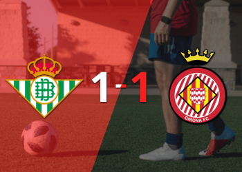Betis y Girona se reparten los puntos y empatan 1-1