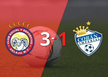 Xelajú fue más y venció por 3 a 1 a Cobán Imperial