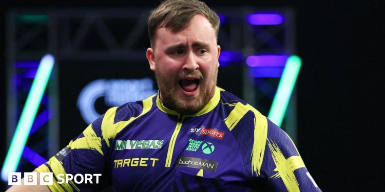 Luke Littler asegura el puesto número uno del mundo en la semifinal del Grand Slam of Darts