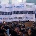 Las universidades públicas convocan a un paro por 72 horas | Reclaman que se aplique la Ley de Financiamiento