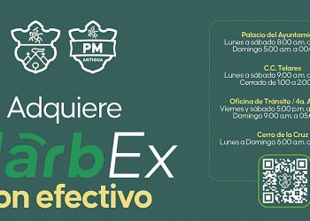 Moderno sistema de estacionamiento en la vía pública