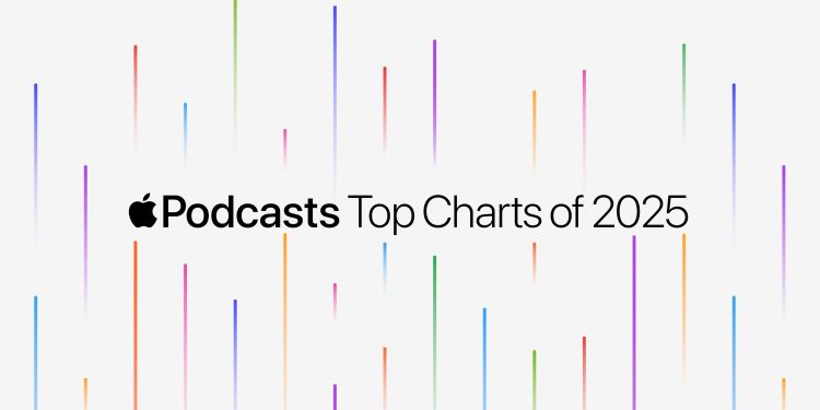 Apple revela los mejores podcasts de 2025