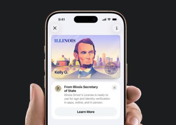 La función de licencia de conducir de iPhone en la aplicación Apple Wallet ya está disponible en Illinois
