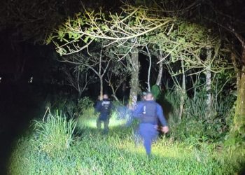 Despliegan amplio rastreo policial por presunto rapto de menor en San Carlos