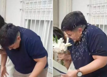 Novio termina su boda en urgencias por un grano de arroz, esto fue lo que pasó