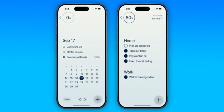 Aplicación independiente destacada: 'Focii' es una aplicación de gestión de tareas ordenada con temporizadores y más
