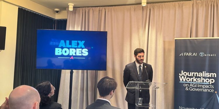 El súper PAC respaldado por a16z está apuntando a Alex Bores, patrocinador del proyecto de ley de seguridad de IA de Nueva York: dice que lo hagamos.