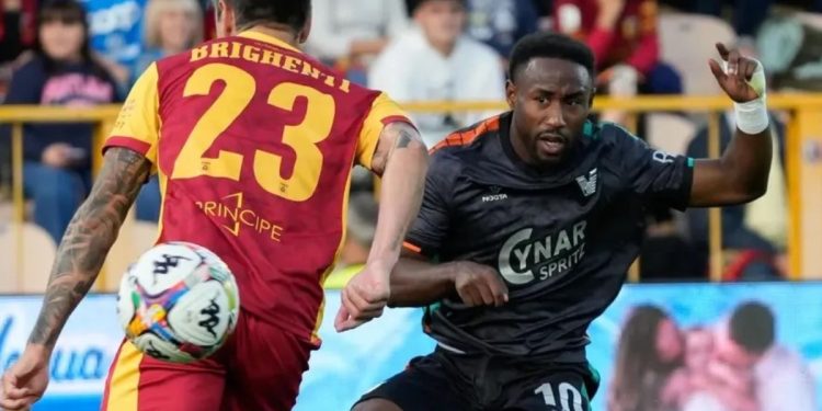 John Yeboah anotó, pero no evitó la derrota del Venezia FC en la Serie B