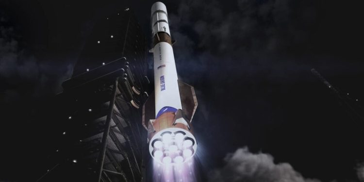 Blue Origin hará que su nuevo cohete Glenn sea aún más grande para rivalizar con SpaceX