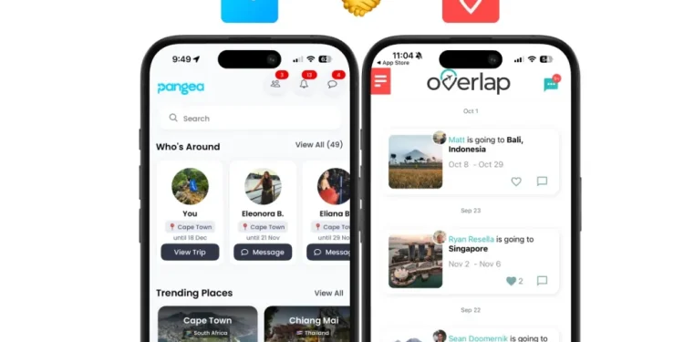 Pangea compra Overlap en la fase 1 de consolidación de aplicaciones de viajes