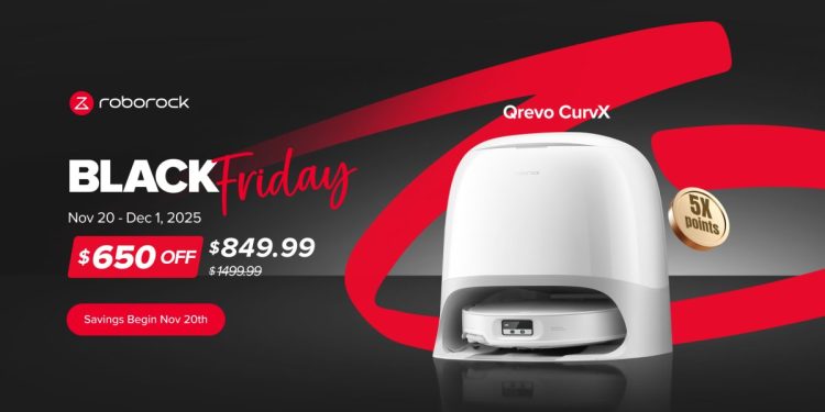 La aspiradora Qrevo CurvX de Roborock ofrece un rendimiento potente a un precio competitivo