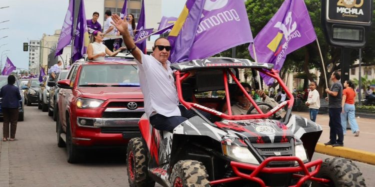 Campaña por el sí en El Oro: una caravana recorrió Machala para promover el voto al referéndum y consulta | Política | Noticias