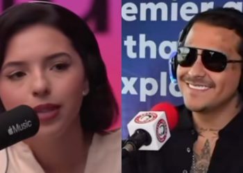 Christian Nodal se burla de la gira de Ángela y confirma una vez más que es su hater número 1