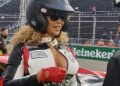 Beyoncé se puso a 320 km/h con Lewis Hamilton en el GP de Fórmula de Las Vegas