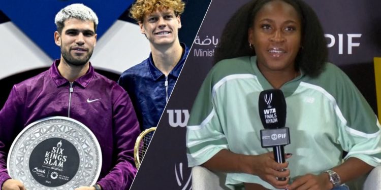 Gauff pone por delante el tenis femenino a la batalla Alcaraz-Sinner: «Es más emocionante»