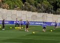 El Atlético se ejercita… ¡sin porteros ni Julián Álvarez!