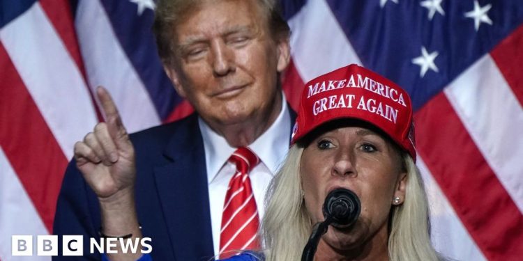 Marjorie Taylor Greene renunciará al Congreso tras disputa con Trump