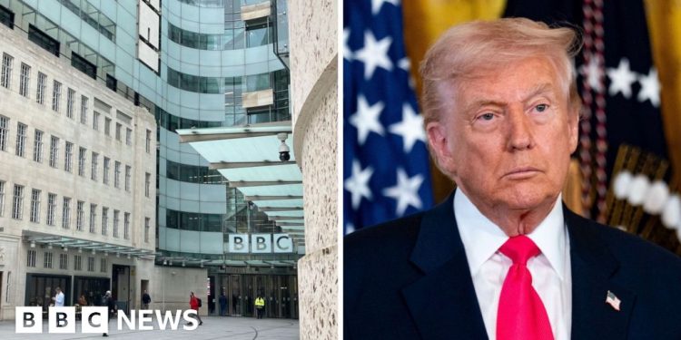 La BBC se disculpa con Trump por la edición de Panorama pero se niega a pagar una compensación