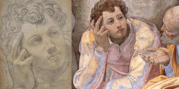 Descubrimiento de una sucesión près de Nantes, un diseño inédito de un élève de Michel-Ange adjudicado 3,1 millones de euros