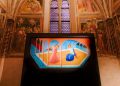 A Florence, David Hockney chez Santa Maria Novella, para un diálogo con el ángel