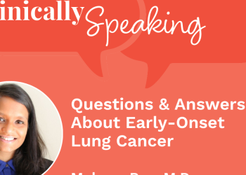 Datos sobre el cáncer de pulmón de aparición temprana