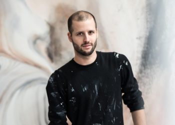 Silvère Jarrosson, un antiguo bailarín de la Ópera de París, un futuro pintor, en la frontera entre el arte y la ciencia.