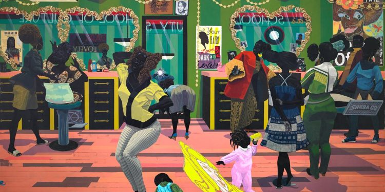 En Londres, la exposición «Las Historias» de Kerry James Marshall, pintor de la historia negra
