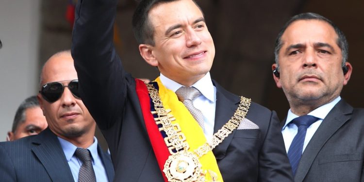 Daniel Noboa cumplió dos años en el poder entre reformas, agenda de seguridad y tensiones políticas