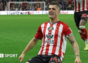 Granit Xhaka: cómo el centrocampista ha llevado al Sunderland al top cuatro