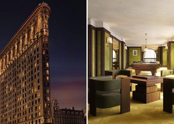 Primer vistazo al interior de las residencias del renovado edificio Flatiron de Nueva York