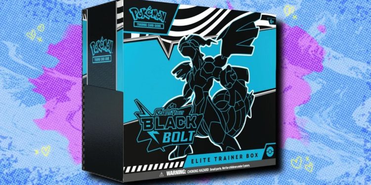 La mejor oferta de Pokémon TCG Black Bolt Elite Trainer Box: por debajo del valor de mercado en Amazon