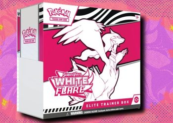 La mejor oferta de Pokémon TCG White Flare Elite Trainer Box: a valor de mercado en Amazon